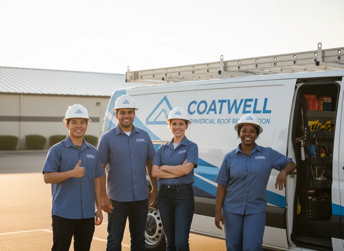Commercial roof coating company in Madison, WI